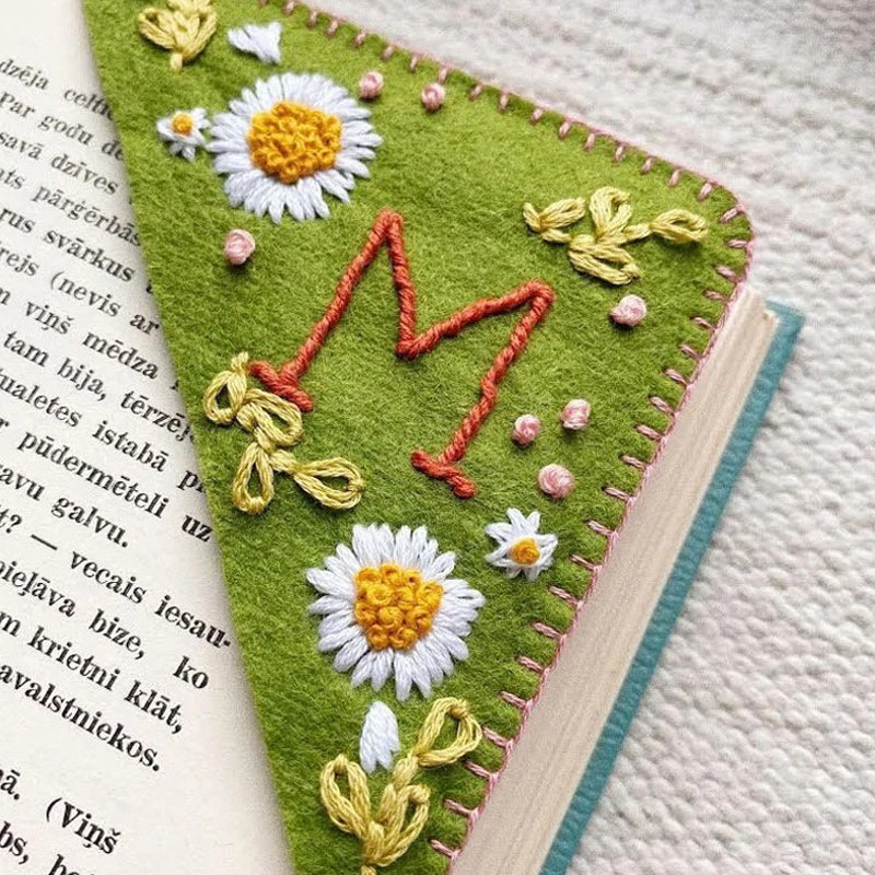Personlig og brodert bokmerke, unikt og elegant