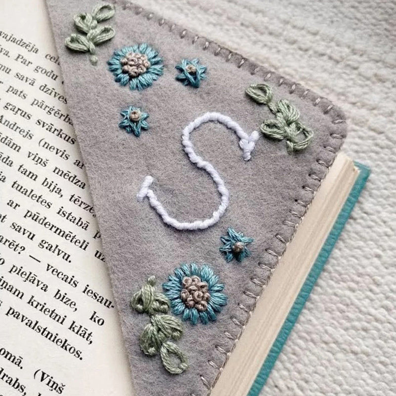 Personlig og brodert bokmerke, unikt og elegant